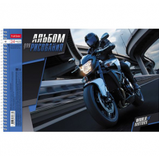 Альбом для рисования А4, 24л, Hatber 