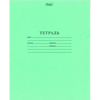 Тетрадь зеленая 12Т5В1_05112
