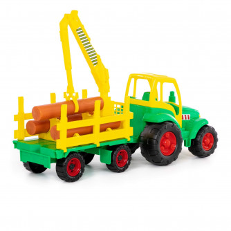 Трактор с прицепом-лесовозом Чемпион 8229