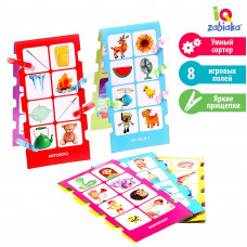 IQ-ZABIAKA IQ-игра с прищепками «Сходства и различия»   3734802