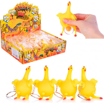 Игрушка антистресс Курица несушка 00-1603