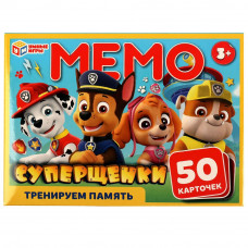 Карточная игра мемо Умные игры Суперщенки 4650250540304