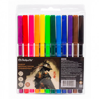 Фломастеры 12цв. Панда Рог 