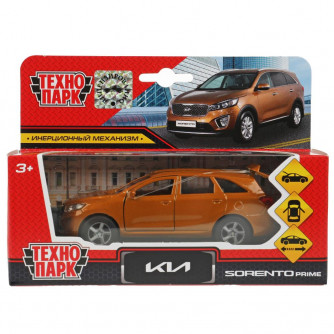 Металлическая машинка Технопарк Kia Sorento Prime SB-17-75-KS-BROWN