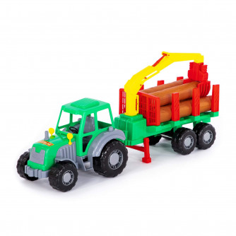 Трактор с полуприцепом-лесовозом Алтай 35370