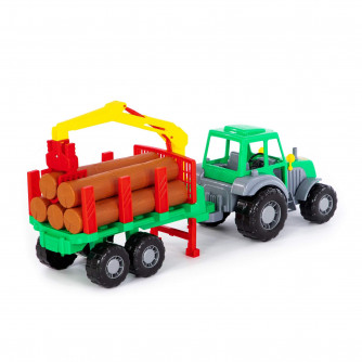 Трактор с полуприцепом-лесовозом Алтай 35370