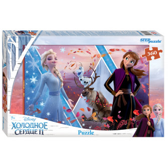 Пазл 360 элементов Холодное сердце 2 96090