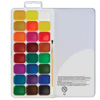 Краски акварельные Луч Классика 24 цвета 19С 1295-08 Краски акварельные Луч Классика 24 цвета 19С 1295-08