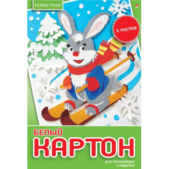 КАРТОН БЕЛЫЙ А4 5Л. 