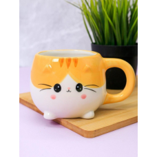 Кружка керамическая «Cat», orange FC210351