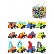 Машинки инерционные (12 машинок, 12х5х10 см, в сумке) (Арт. 2390082)
