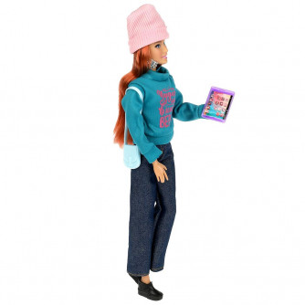 Кукла 29 см София, руки и ноги сгиб, акс, кор КАРАПУЗ 66001-C57-S-BB  