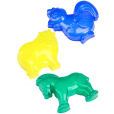 Формочки для песка Животные И-3871