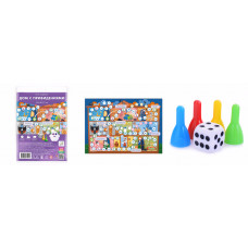Игра-ходилка с фишками. Дом с привидениями. 29,7х42 см. 4650348231244   