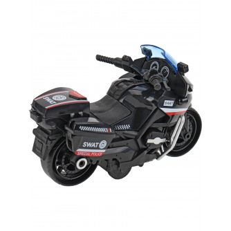 Мотоцикл инерционный, размер 13х6,5х8,5см, пластик, цвет микс ( Арт. МИ-7497)