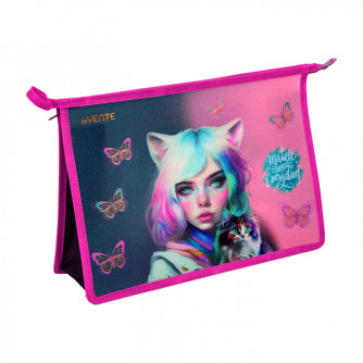 Папка для тетрадей 1 отделение на молнии А4 deVente 