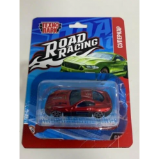 Машина металл ROAD RACING динозавр СУПЕРКАР 7 см, в ассортименте, блистер Технопарк RR-7-2311C0160-R   