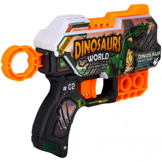 Пистолет BH124 Динозавр с безопасными пулями в кор. FCJ1183646   