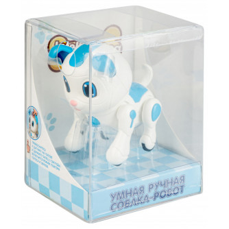 Интерактивная игрушка Defa Собака-робот IntellectiDog синяя 8208-blue