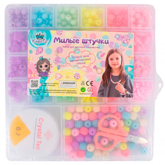 Набор бусин Miss Kapriz MKN088-6 в кор.  FCJ0877331    Набор бусин Miss Kapriz MKN088-6 в кор.  FCJ0877331