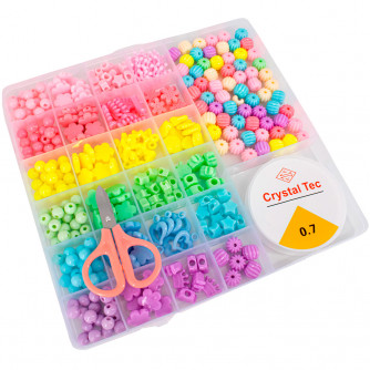 Набор бусин Miss Kapriz MKN088-6 в кор.  FCJ0877331    Набор бусин Miss Kapriz MKN088-6 в кор.  FCJ0877331