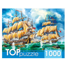 Пазлы 1000 элементов TOPpuzzle Битва кораблей ХТП1000-2175