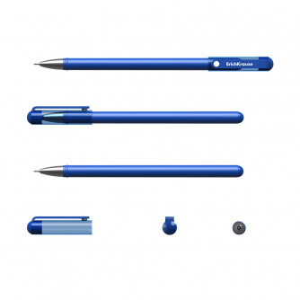 Ручка гелевая Erich Krause G-Soft синяя 39206