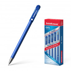 Ручка гелевая Erich Krause G-Soft синяя 39206