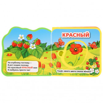 Книга с пазлами УМка М. Дружинина Цвета 9785506025573