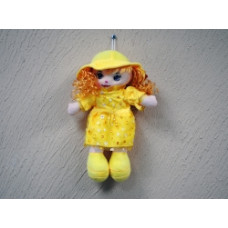 Кукла в платье в цветок и кудрями 0STK-025 n