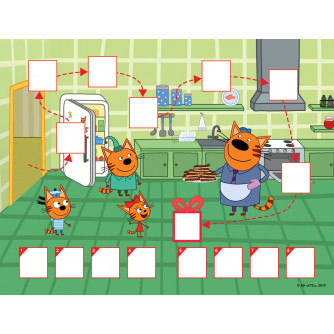 КВЕСТ. ТРИ КОТА. В ПОИСКАХ СЕКРЕТНОГО ИНГРИДИЕНТА 466-5-307-11586-2 КВЕСТ. ТРИ КОТА. В ПОИСКАХ СЕКРЕТНОГО ИНГРИДИЕНТА 466-5-307-11586-2