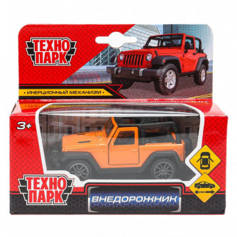 Модель металл ВНЕДОРОЖНИК 10см, инерц., двери Технопарк 2301C0054-R   