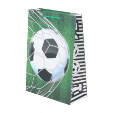 Пакет подарочный МАТОВЫЙ ml,футбол,140 гр/м2 ЧУДО ПРАЗДНИК PML-107419-FB (120)  