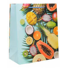 Пакет подарочный Тропические фрукты ППК-7468