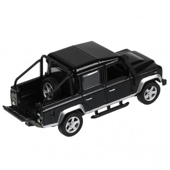 Металлическая машинка Технопарк Land Rover Defender DEFPICKUP-12-BK