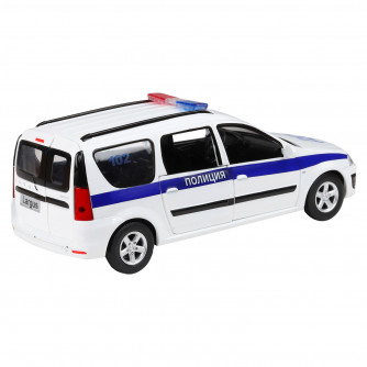Металлическая машинка Автопанорама Lada Largus Полиция JB1251418