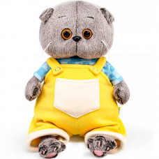 Басик BABY в комбинезоне на лямках BB-147   