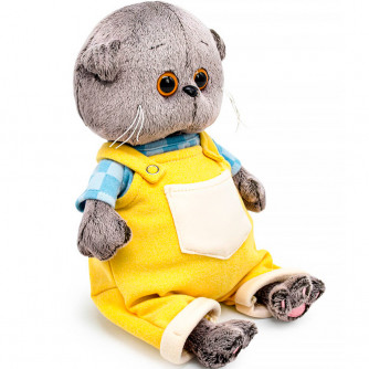 Басик BABY в комбинезоне на лямках BB-147   
