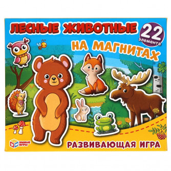 Игра на магнитах Умные игры Лесные животные 4680107953964