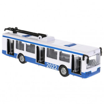 Металлическая машинка Технопарк Троллейбус SB-16-65WB