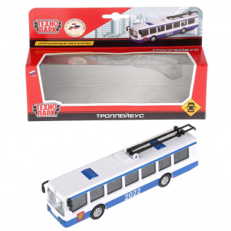 Металлическая машинка Технопарк Троллейбус SB-16-65WB