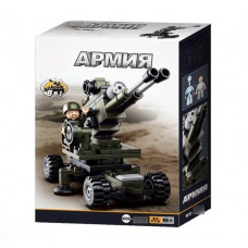Конструктор Армия 38-0587C Вездеход 181 дет. в коробке  