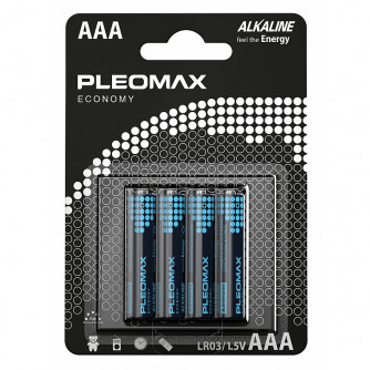 Батарейки Pleomax LR03-4BL Economy Alkaline