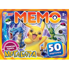 Карточная игра мемо Умные игры Мемо Мегабаттл 4650250546313