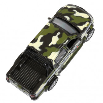 Игрушка пластик свет-звук ВОЕННАЯ БАЗА 22 см, UAZ PICKUP, КАМУФЛЯЖ, кор. Технопарк GARAGE-22SL1XCAR-MIL (36)